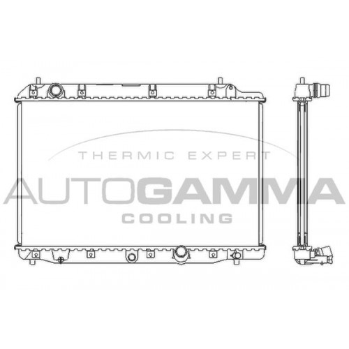 ΨΥΓΕΙΟ 2.2 CTDi (39.5x65x26) ΜΗΧΑΝΙΚΟ (KOYO) HONDA CRV 2002 - 2004 ( RD ) KOYO 050506325