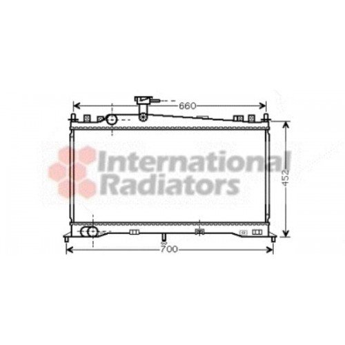ΨΥΓΕΙΟ ΝΕΡΟΥ 1.8-2.0 ΒΕΝΖΙΝΗ ΜΗΧΑΝΙΚΟ (375x680x16) -05 (KOYO) MAZDA 6 2002 - 2006 ( GG )( GY ) KOYO 025006305