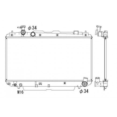 ΨΥΓ 1.8-2.0I 16V VVTI +/-A/C (37.5x73.8) (KOYO) TOYOTA RAV-4 2000 - 2003 ( XA20 ) KOYO 014806305