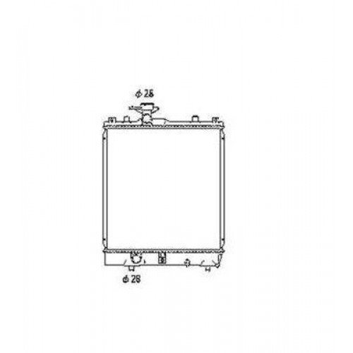 ΨΥΓΕΙΟ 1.3 +/- A/C (37.5x36) -03 ΙΑΠΩΝ. (KOYO) SUZUKI IGNIS 2000 - 2003 ( RG ) KOYO 020406315