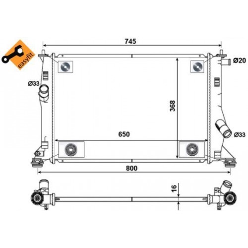 ΨΥΓΕΙΟ 1.8-2.0i16v-2.0CITD (65x37) -09 (KOYO) MAZDA 5 2005 - 2008 ( CR19 ) KOYO 073906305