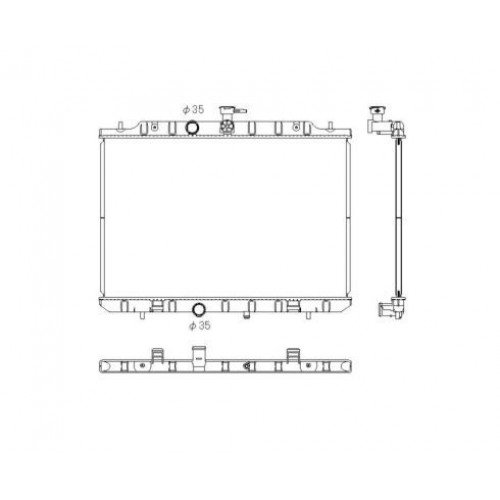 ΨΥΓΕΙΟ 2.0 ΒΕΝΖ. 07- (45x68) ΜΗΧ. (KOYO) NISSAN XTRAIL 2007 - 2012 ( T31 ) KOYO 085506315