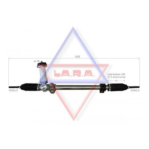 Κρεμαργιέρα & Αντλία Υδραυλικού HYUNDAI i30 2007 - 2012 LA.R.A. 210002