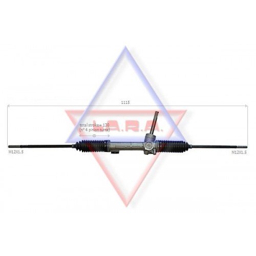 Κρεμαργιέρα & Αντλία Υδραυλικού SMART FORTWO 2007 - 2012 ( 451 ) LA.R.A. 430002