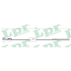 Ντίζες Χειροφρένου MAZDA 2 2003 - 2005 ( DY ) LPR C0247B