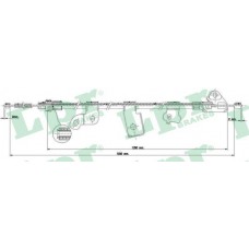 Ντίζες Χειροφρένου TOYOTA YARIS 2003 - 2006 ( XP10 ) LPR C0889B