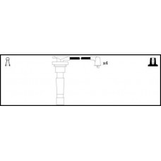 Μπουζοκαλώδιο / Εξαρτήματα Σύνδεσης HONDA CRX 1988 - 1992 ( ED / E ) LUCAS LUC4542