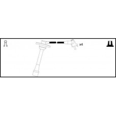 Μπουζοκαλώδιο / Εξαρτήματα Σύνδεσης TOYOTA COROLLA 1992 - 1997 ( AE100 ) LUCAS LUC4552