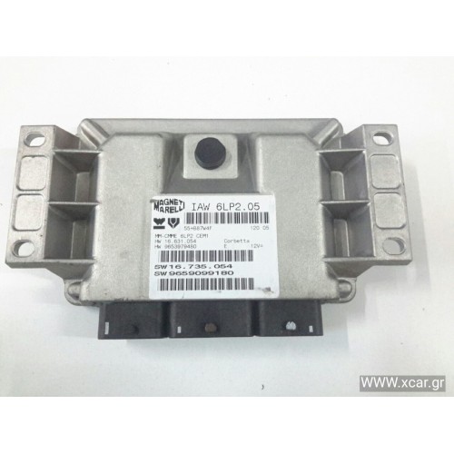 Εγκέφαλος Κινητήρα Κλειδωμένο PEUGEOT 307 2001 - 2005 ( 3A ) ( 3C ) MAGNETI MARELLI IAW6LP205