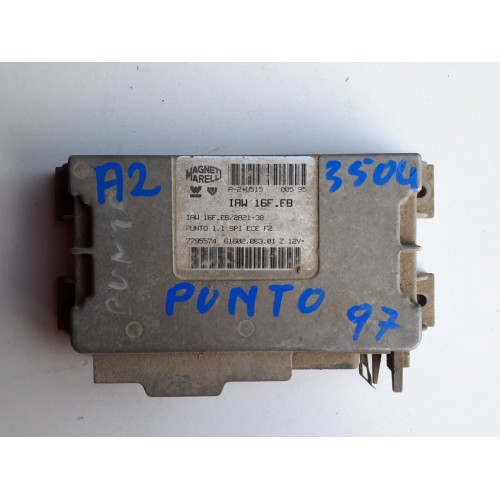 Εγκέφαλος Κινητήρα FIAT PUNTO 1994 - 1999 ( 176 ) MAGNETI MARELLI IAW16FEB