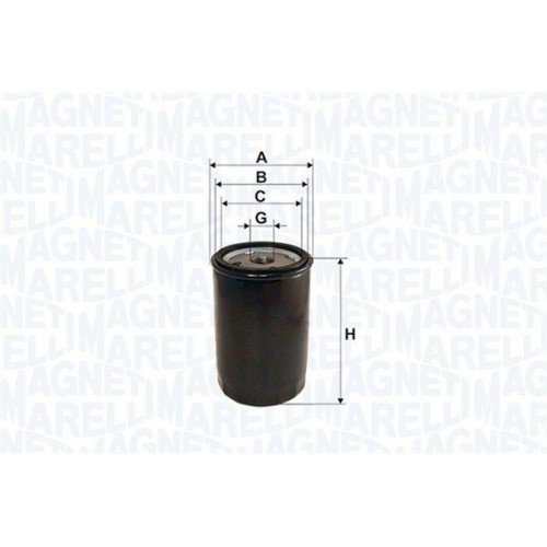 Φίλτρο λαδιού NISSAN MICRA 2000 - 2003 ( K11 ) MAGNETI MARELLI 152071758785 Φίλτρο λαδιού NISSAN MICRA 2000 - 2003 ( K11 ) MAGNETI MARELLI 152071758785