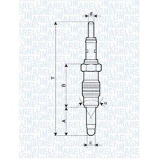 Προθερμαντήρας FIAT PALIO 1999 - 2004 ( 178DX ) MAGNETI MARELLI 062900011304