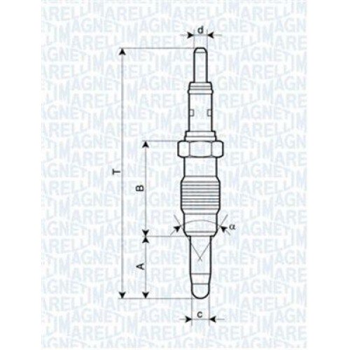 Προθερμαντήρας FIAT PALIO 1999 - 2004 ( 178DX ) MAGNETI MARELLI 062900011304