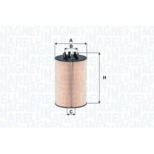 Φίλτρο λαδιού OPEL CORSA 2000 - 2004 ( C ) MAGNETI MARELLI 152071761692