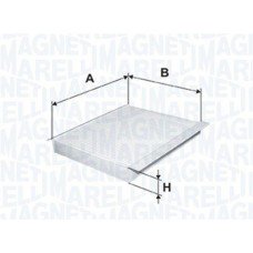 Φίλτρο αέρα εσωτερικού χώρου OPEL MERIVA 2003 - 2006 MAGNETI MARELLI 350203061930