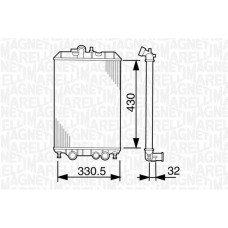 Ψυγείο Νερού MAGNETI MARELLI 350213156000