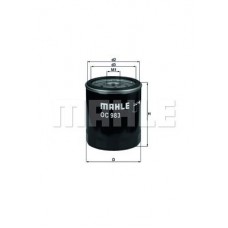 Φίλτρο λαδιού FIAT UNO 1983 - 1989 ( 146 ) MAHLE 0