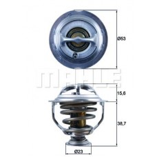 Θερμοστάτης VW GOLF 2008 - 2013 ( Mk6 ) MAHLE TX 123 95D