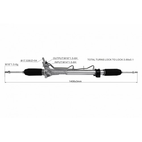 Κρεμαργιέρα MAPCO 29459 Κρεμαργιέρα MAPCO 29459