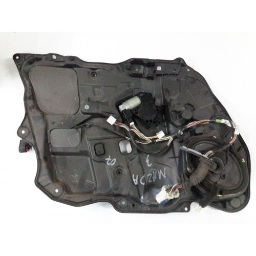 Γρύλος Παραθύρου Ηλεκτρικός Με Μοτέρ Με Πλαίσιο MAZDA 3 2006 - 2008 ( BK ) Εμπρός Αριστερά XC92613