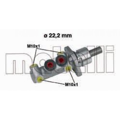 Τρόμπα Φρένου VW GOLF 1992 - 1998 ( Mk3 ) METELLI 5