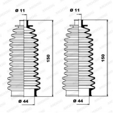 Φισούνα/Στεγανοποίηση ROVER 200 1990 - 1993 ( XW ) MOOG K150033