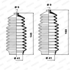 Φισούνα/Στεγανοποίηση NISSAN SUNNY 1991 - 1995 ( N14 ) MOOG K150097