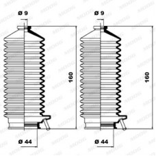 Φισούνα/Στεγανοποίηση HONDA ACCORD 1993 - 1995 ( CC ) MOOG K150103