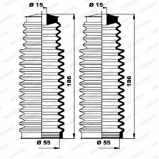 Φισούνα/Στεγανοποίηση BMW 3 Series 2003 - 2005 ( E46 F/L ) MOOG K150158