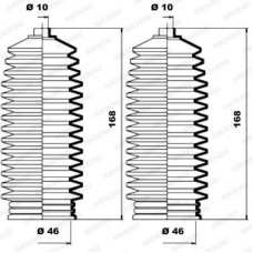 Φισούνα/Στεγανοποίηση FIAT TIPO 1988 - 1992 ( 160 ) MOOG K150165