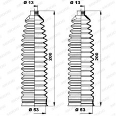 Φισούνα/Στεγανοποίηση OPEL ASTRA 1998 - 2004 ( G ) MOOG K150191
