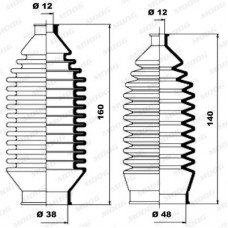 Φισούνα/Στεγανοποίηση SUZUKI BALENO 1994 - 1998 ( SY ) MOOG K150013