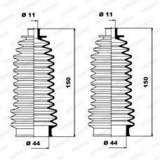 Φισούνα/Στεγανοποίηση ROVER 200 1990 - 1993 ( XW ) MOOG K150033