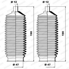 Φισούνα/Στεγανοποίηση NISSAN PRIMERA 1990 - 1993 ( P10 ) MOOG K150039