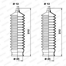 Φισούνα/Στεγανοποίηση MAZDA 323 1983 - 1985 ( BD ) MOOG K150052