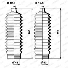 Φισούνα/Στεγανοποίηση TOYOTA PASEO 1995 - 1999 ( EL54 ) MOOG K150145