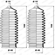Φισούνα/Στεγανοποίηση FIAT TIPO 1988 - 1992 ( 160 ) MOOG K150165