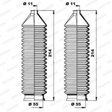 Φισούνα/Στεγανοποίηση FIAT BRAVA 1995 - 2003 ( 182 ) MOOG K150166