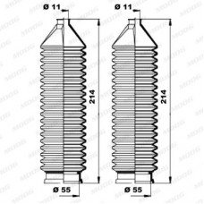 Φισούνα/Στεγανοποίηση ALFA ROMEO 145 1994 - 1999 ( 930 ) MOOG K150167