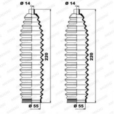 Φισούνα/Στεγανοποίηση MAZDA 2 2003 - 2005 ( DY ) MOOG K150219