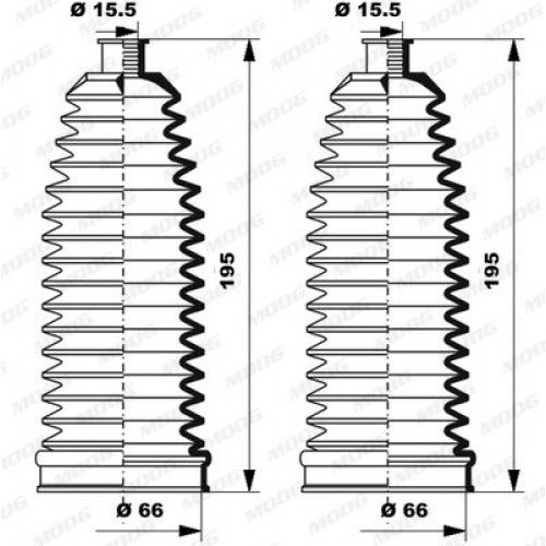 Φισούνα/Στεγανοποίηση BMW 5 Series 2003 - 2007 ( E60/1 ) MOOG K150237
