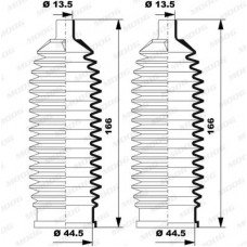 Φισούνα/Στεγανοποίηση NISSAN MICRA 2003 - 2005 ( K12 ) MOOG K150245