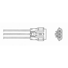 Αισθητήρες Λ (λάμδα) HYUNDAI ACCENT 1994 - 1997 ( UA ) ( X3 ) NGK 0461