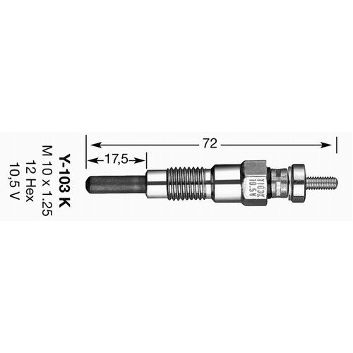 Προθερμαντήρας NGK 6325 Προθερμαντήρας NGK 6325