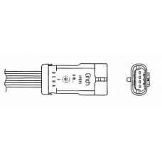 Αισθητήρες Λ (λάμδα) RENAULT CLIO 2001 - 2005 NGK 0480