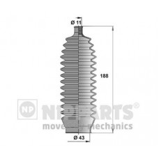 Φισούνα/Στεγανοποίηση MITSUBISHI SPACE STAR 2002 - 2006 ( DG ) NIPPARTS J2847010