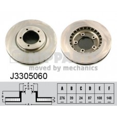 Δισκόπλακες NIPPARTS J3305060