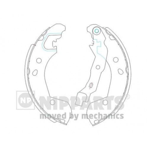 Θερμουίτ/Σιαγώνα NISSAN MICRA 2003 - 2005 ( K12 ) NIPPARTS J3501055