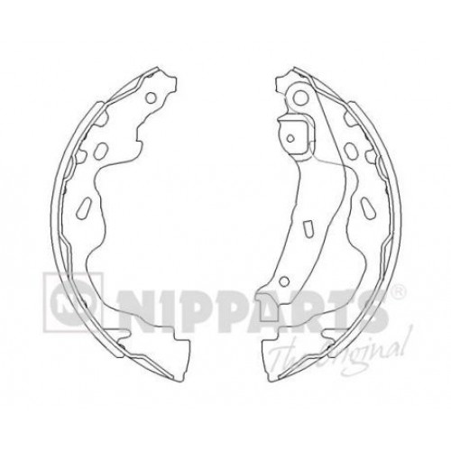Θερμουίτ/Σιαγώνα TOYOTA YARIS 2003 - 2006 ( XP10 ) NIPPARTS 0
