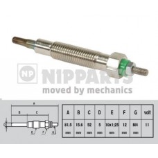 Προθερμαντήρας NISSAN TERRANO 1996 - 1999 ( R20 ) NIPPARTS J5711022